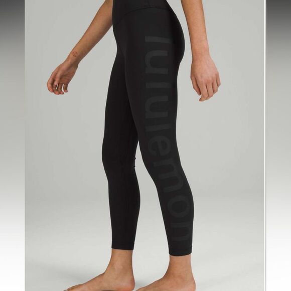 Lululemon Align High-Rise Pant 25" *Graphic RARE SPELLOUT - Picture 7 of 7